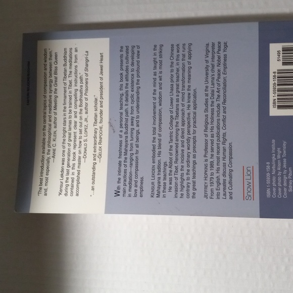 Meditations of a Tibetan Tantric Abbot Paperback Book by Kensur Lekden - Picture 3 of 3